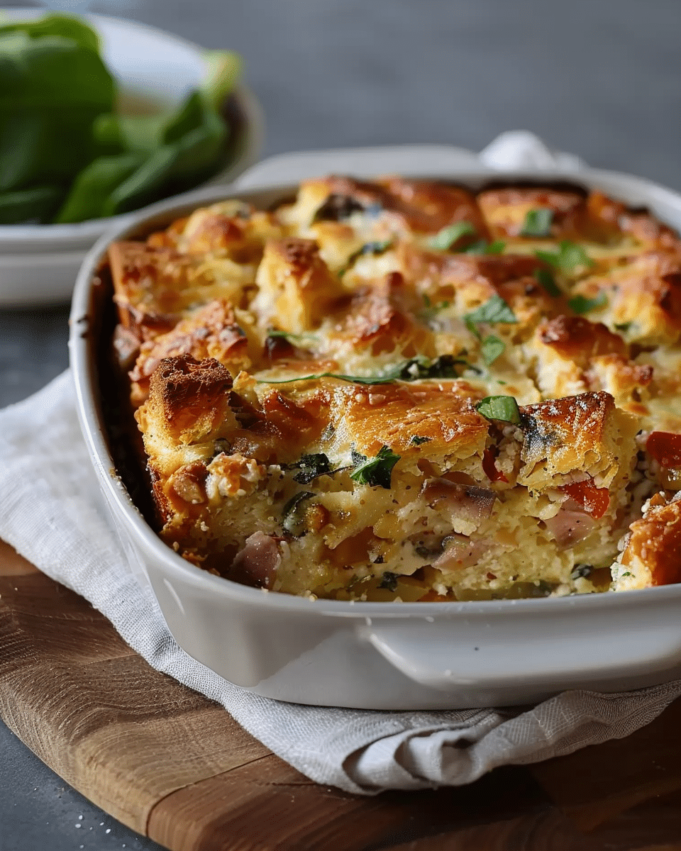 Italian Breakfast Strata