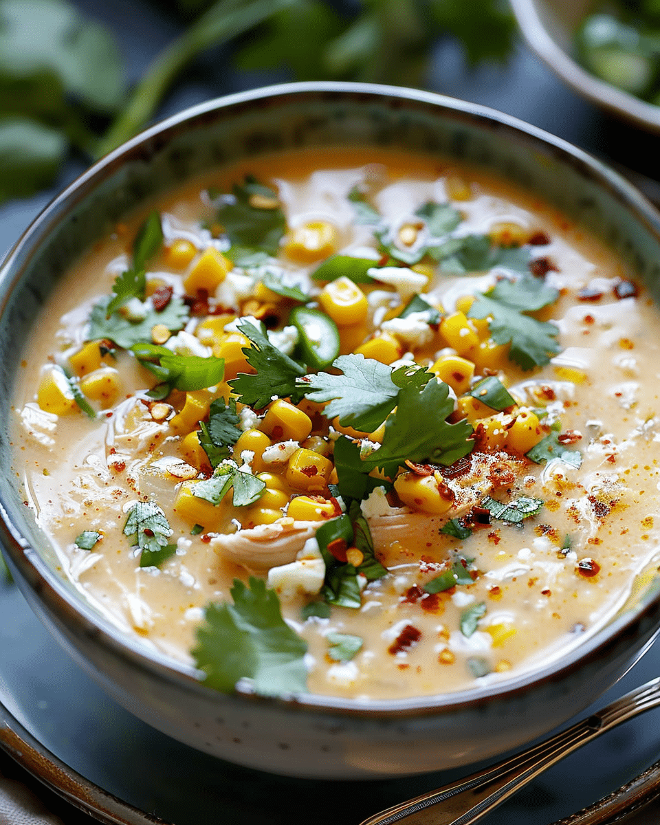 Mexican Street Corn White Chicken Soup – Easy & Flavorful