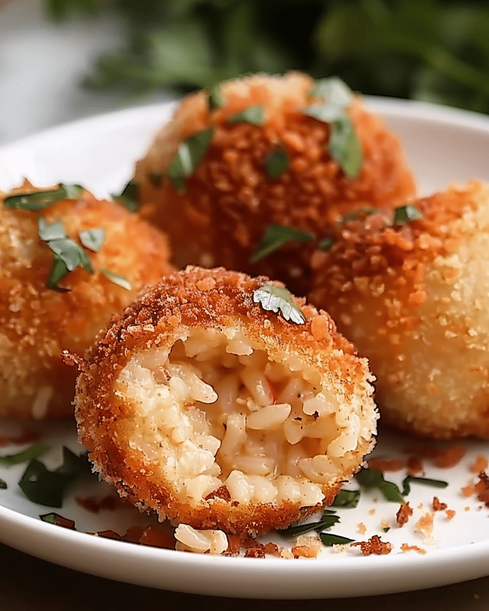 Michael Symon-Style Sicilian Arancini