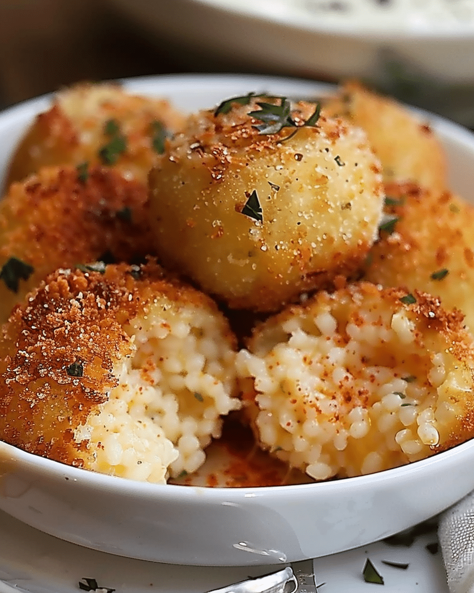 Michael Symon-Style Sicilian Arancini
