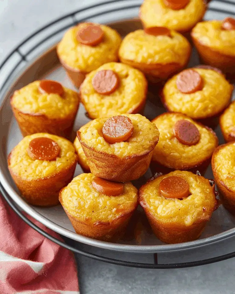 Mini Corn Dog Muffins