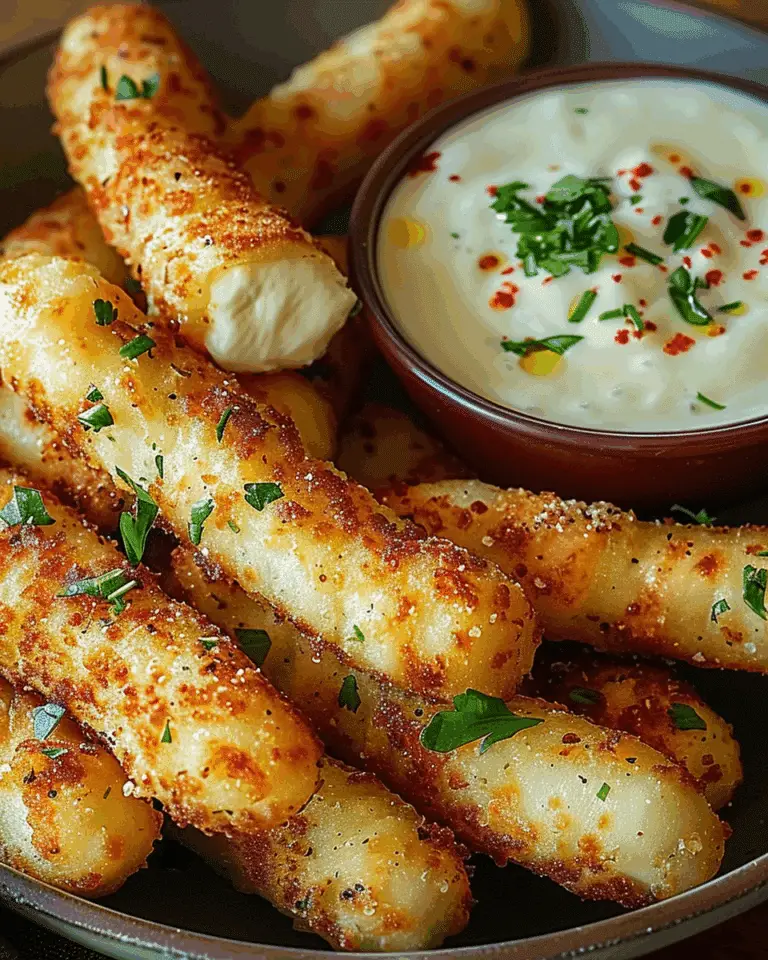 Nashville Hot Mozzarella Sticks Recipe