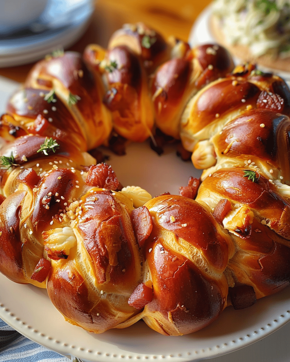 Pigs in a Blanket Wreath Recipe: 5 Star Party Delight