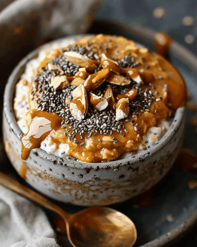 Pumpkin Pie Overnight Oats with Chia