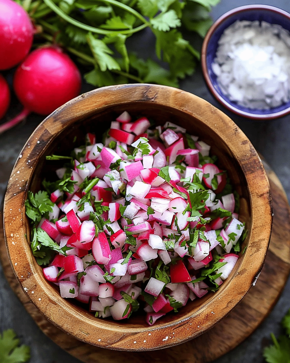 Radish Pico de Gallo