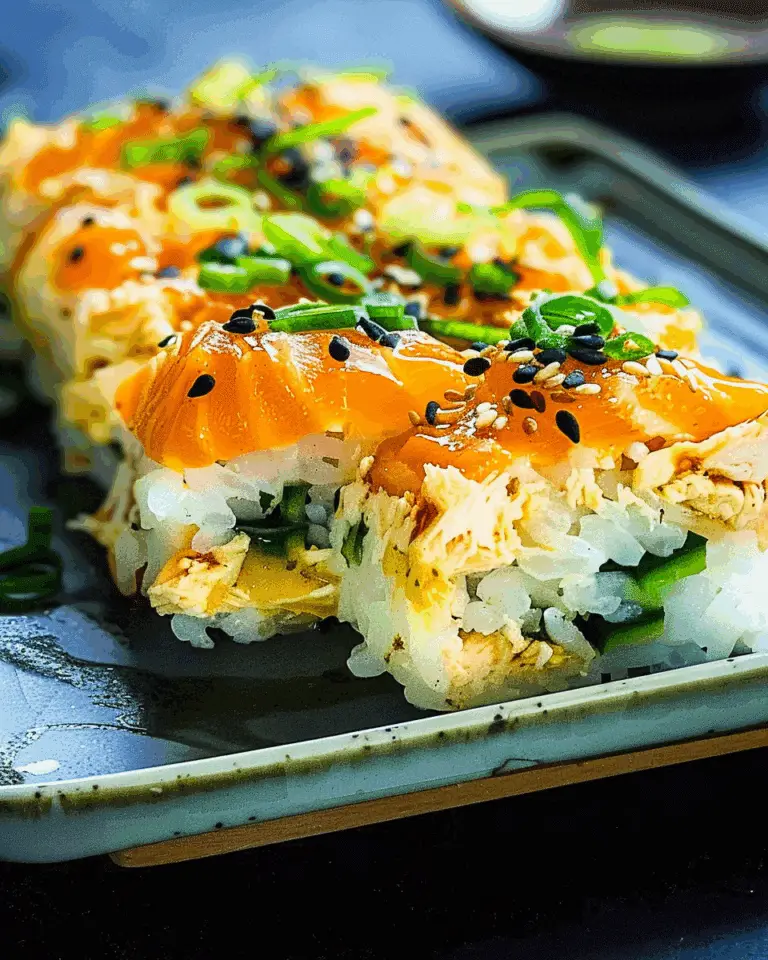 Salmon Sushi Bake Recipe (Tik Tok Viral Recipe)