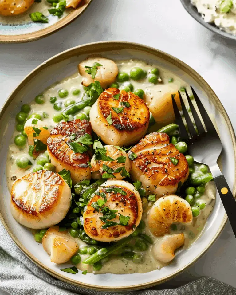 Scallops Mascarpone