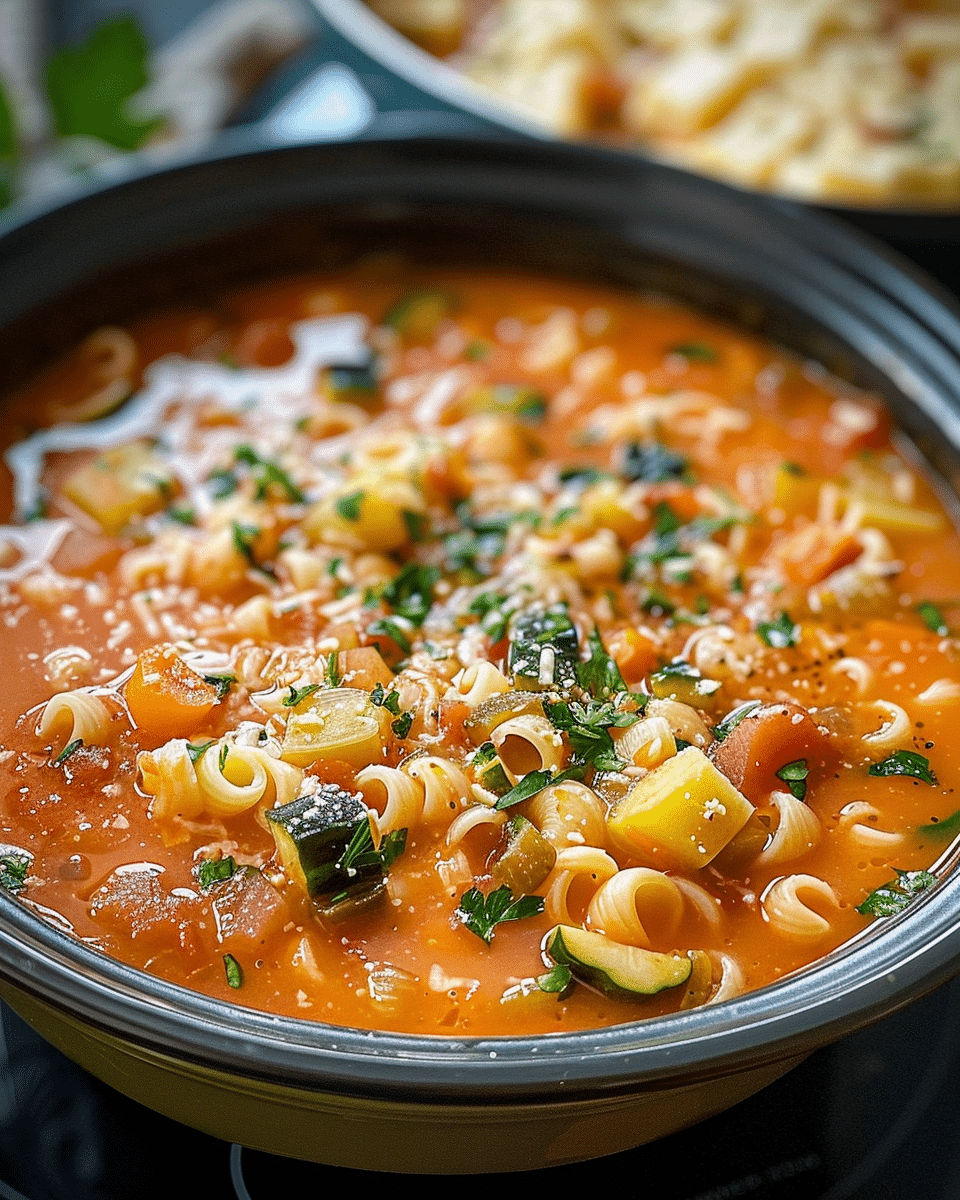 Slow Cooker Italian Summer Soup