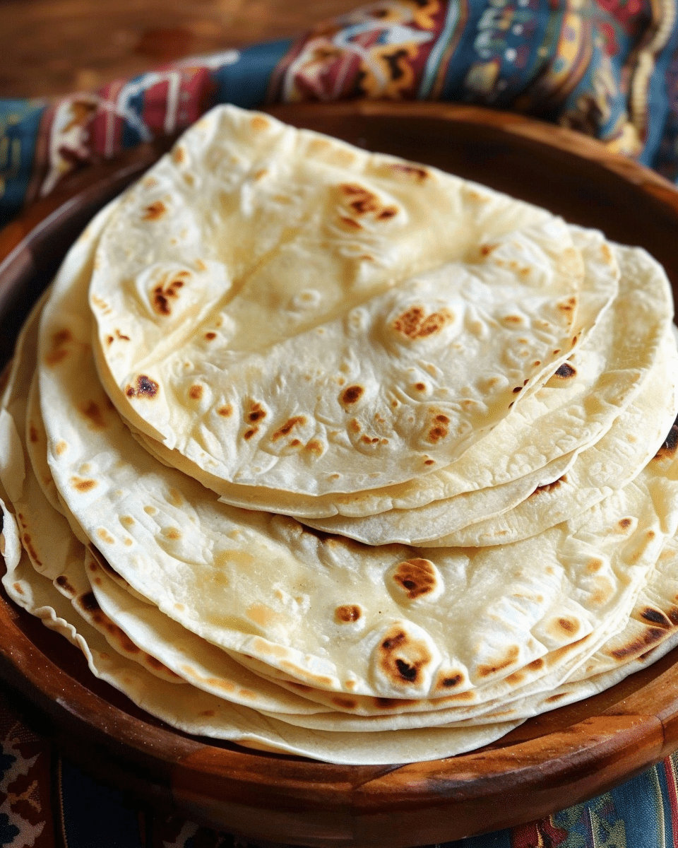 Soft Flour Tortillas Recipe