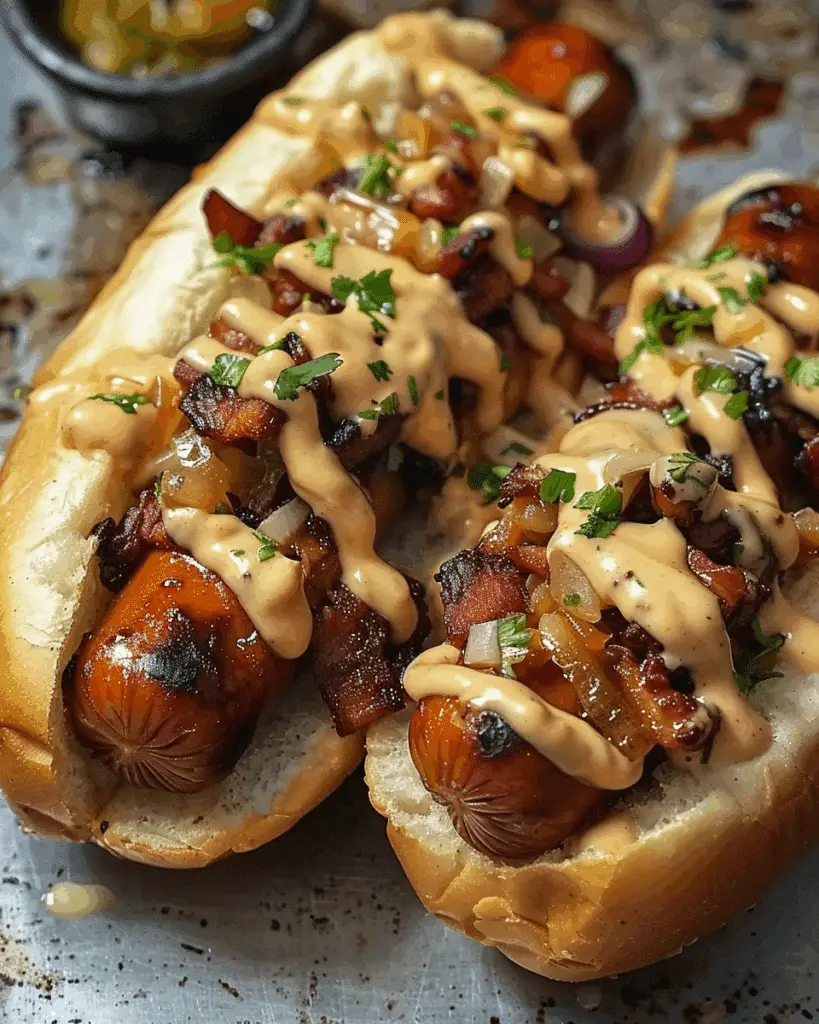 Juicy South Carolina Bird Dog Sandwiches with Tangy Sauce