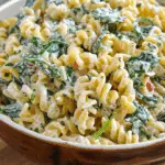 Spinach Dip Gluten-Free Pasta Salad