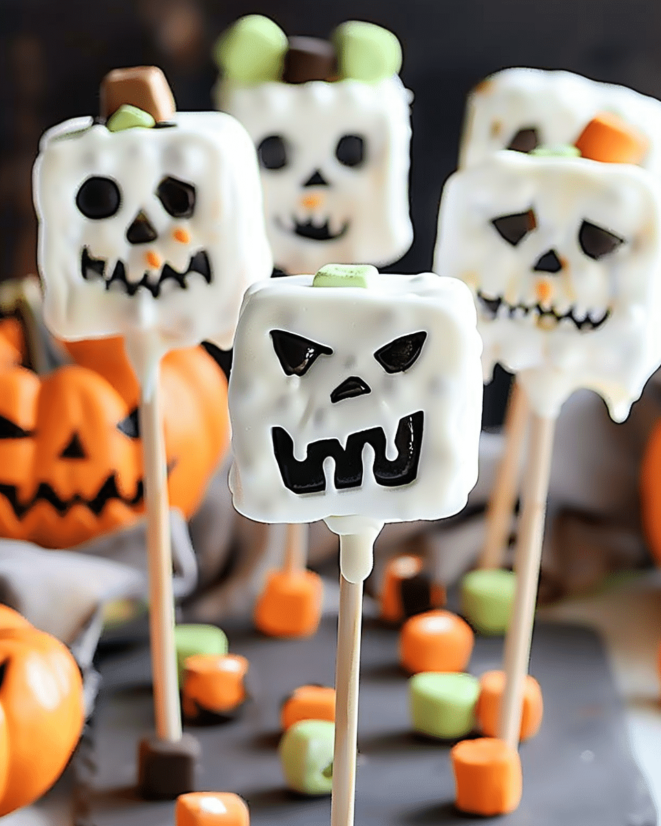 Spooky and Fun Halloween Marshmallow Pops for Kids and Parties