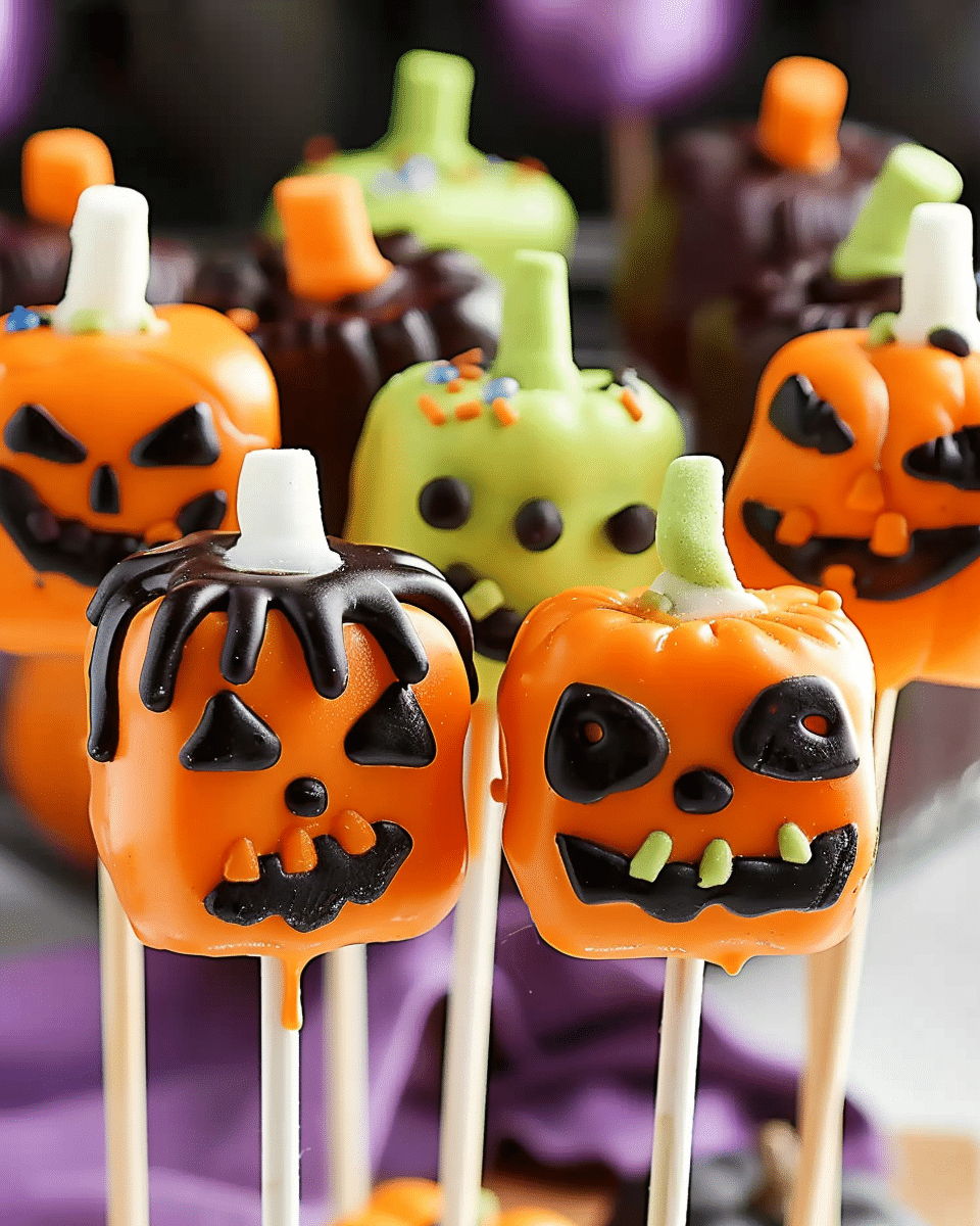 Spooky and Fun Halloween Marshmallow Pops for Kids and Parties