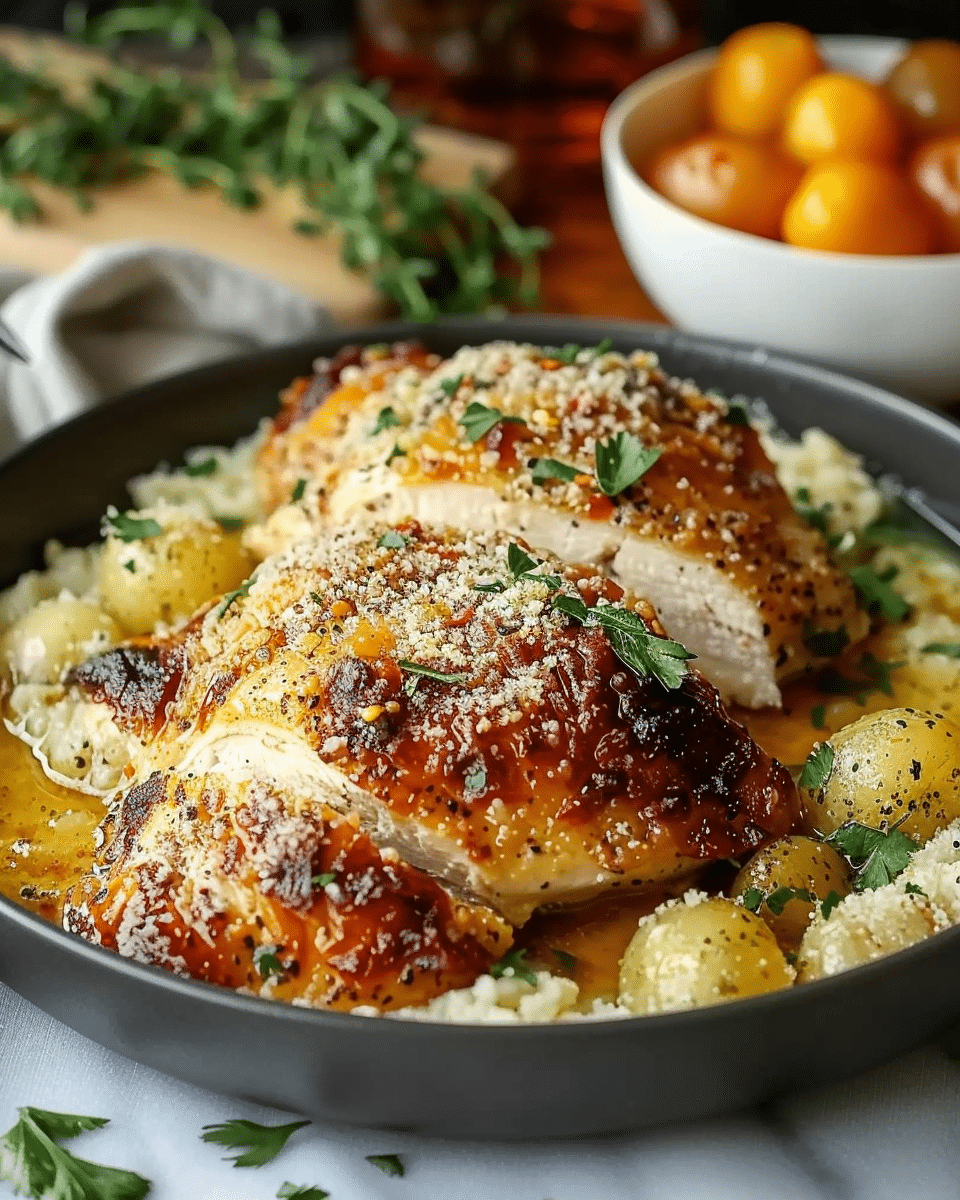 Steakhouse Parmesan Chicken Recipe