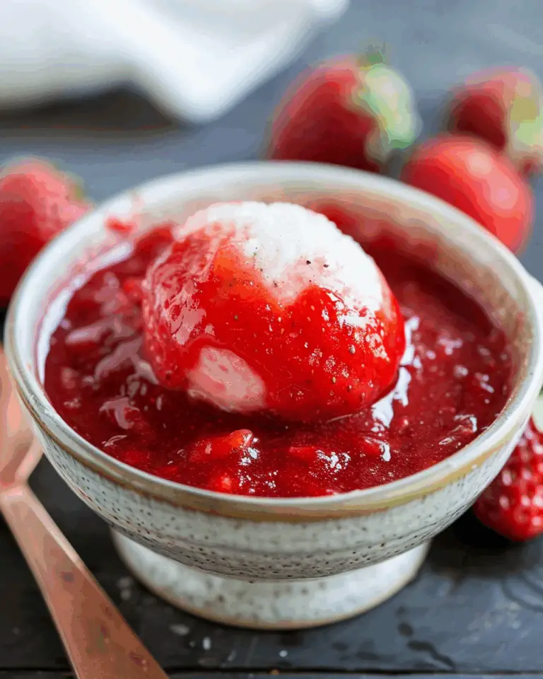 Strawberry Sauce