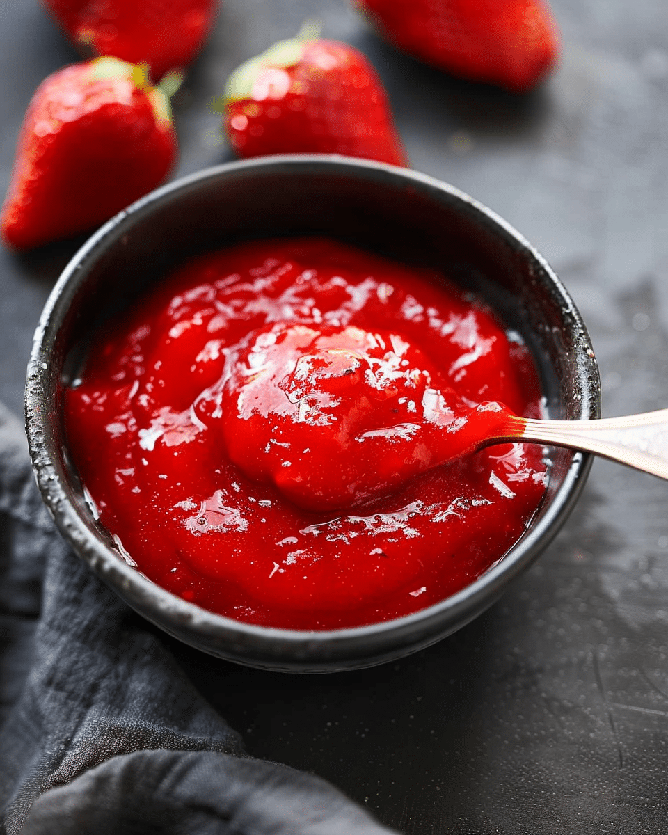 Strawberry Sauce