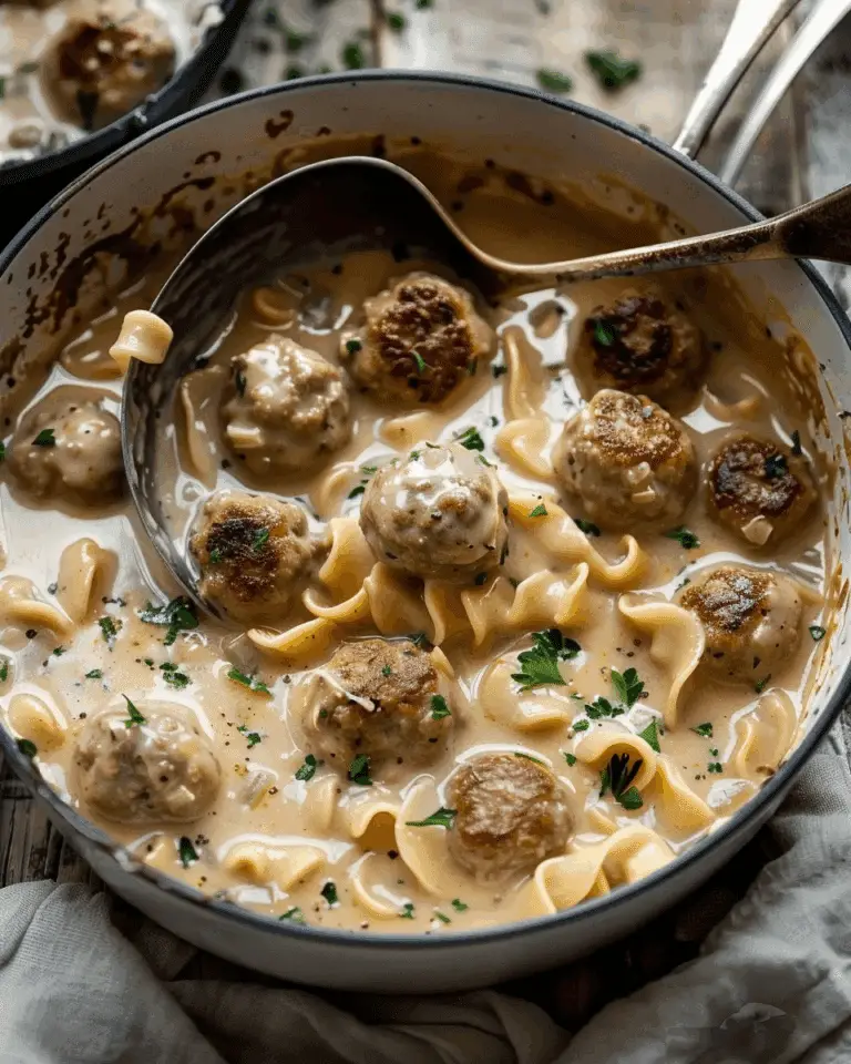 Swedish Meatball Soup