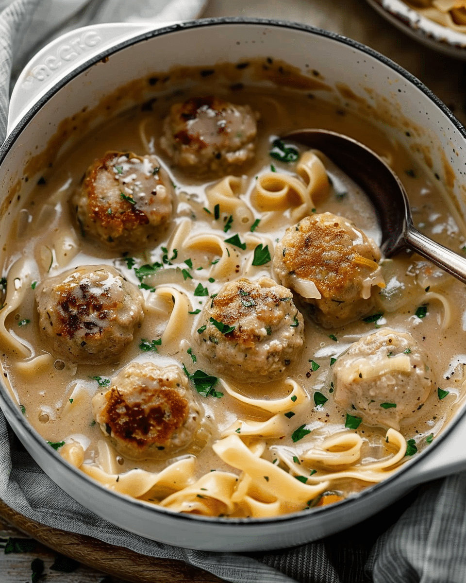 Swedish Meatball Soup
