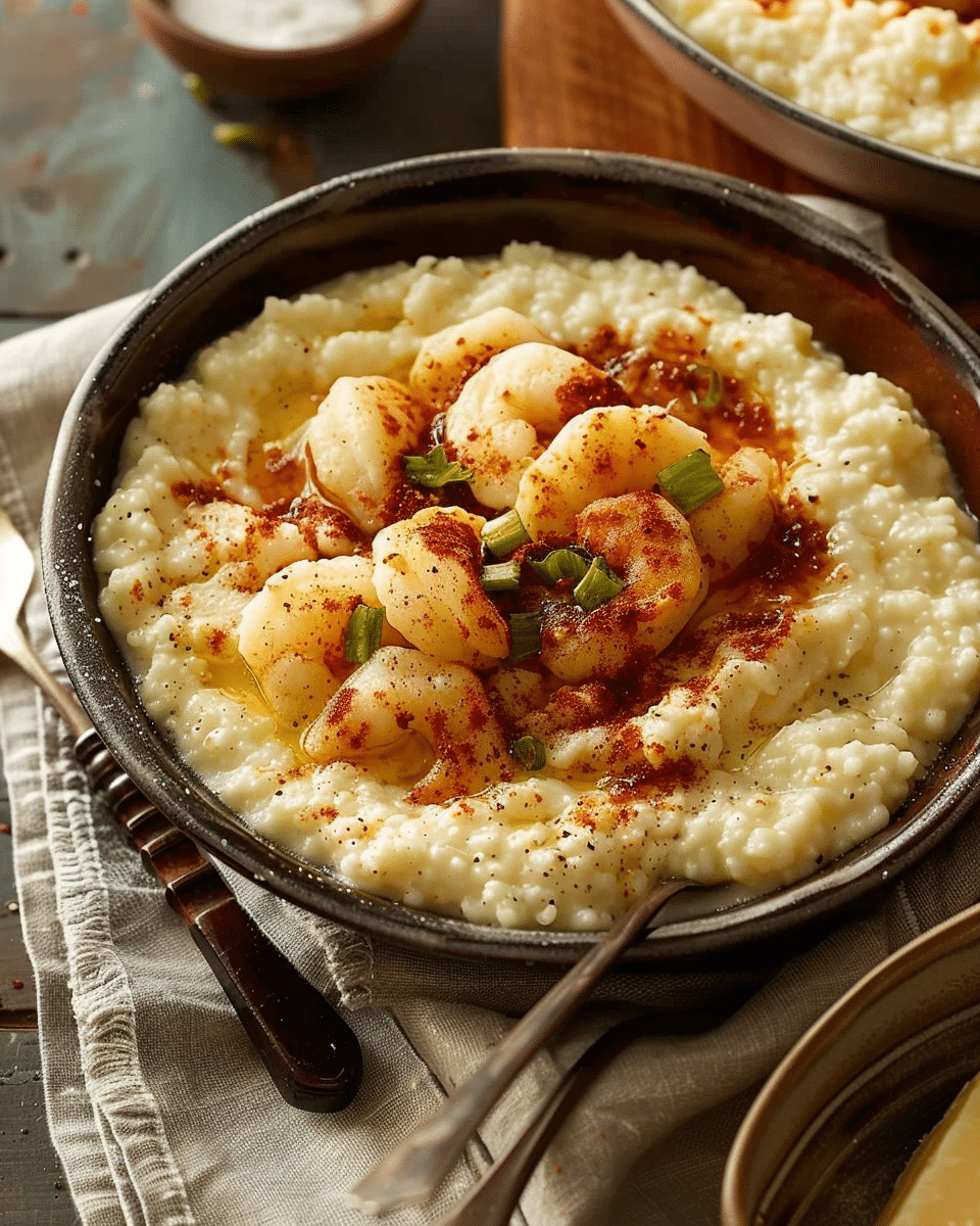 The Best Creamy Cheese Grits