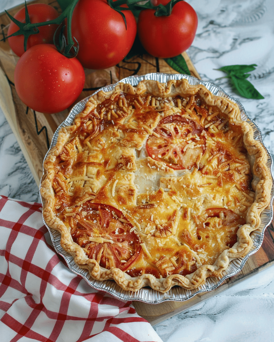 The Best Southern Tomato Pie Recipe
