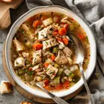 Leftover Turkey Vegetable Soup
