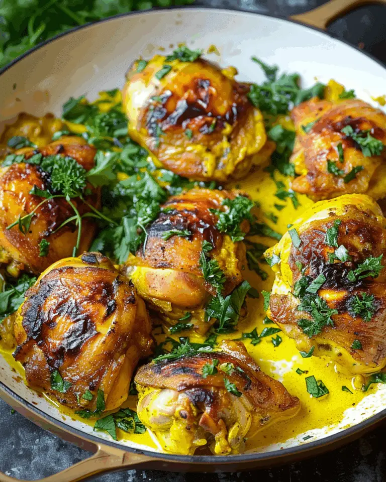Turmeric Chicken Thighs (Skillet Recipe)