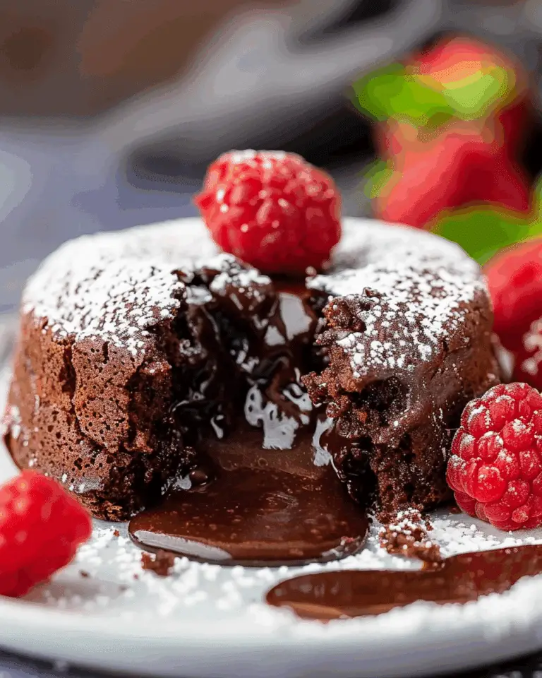 Air Fryer Lava Cake