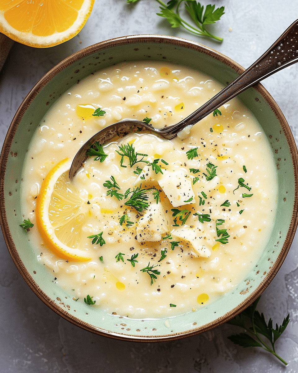 Avgolemono Soup