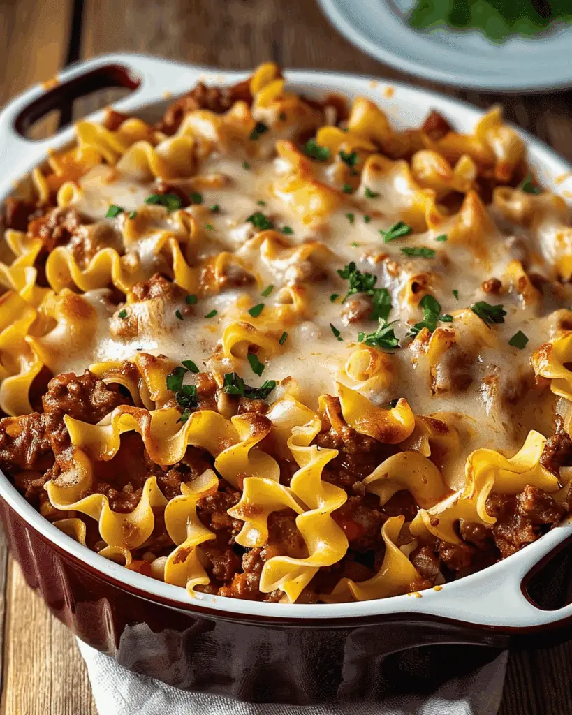 Beef Noodle Casserole