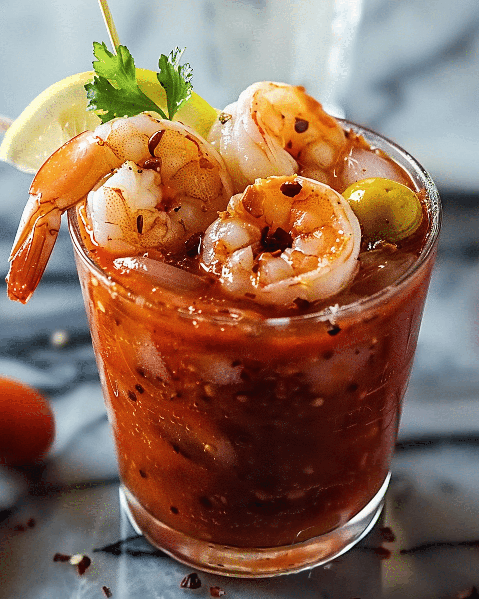 Bloody Mary Shrimp Cocktail