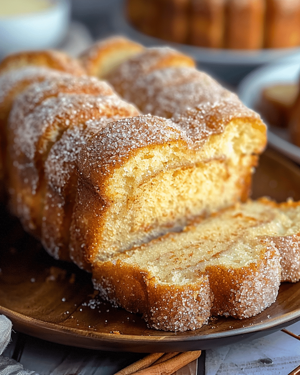 Delightful Cinnamon Sugar Donut Bread