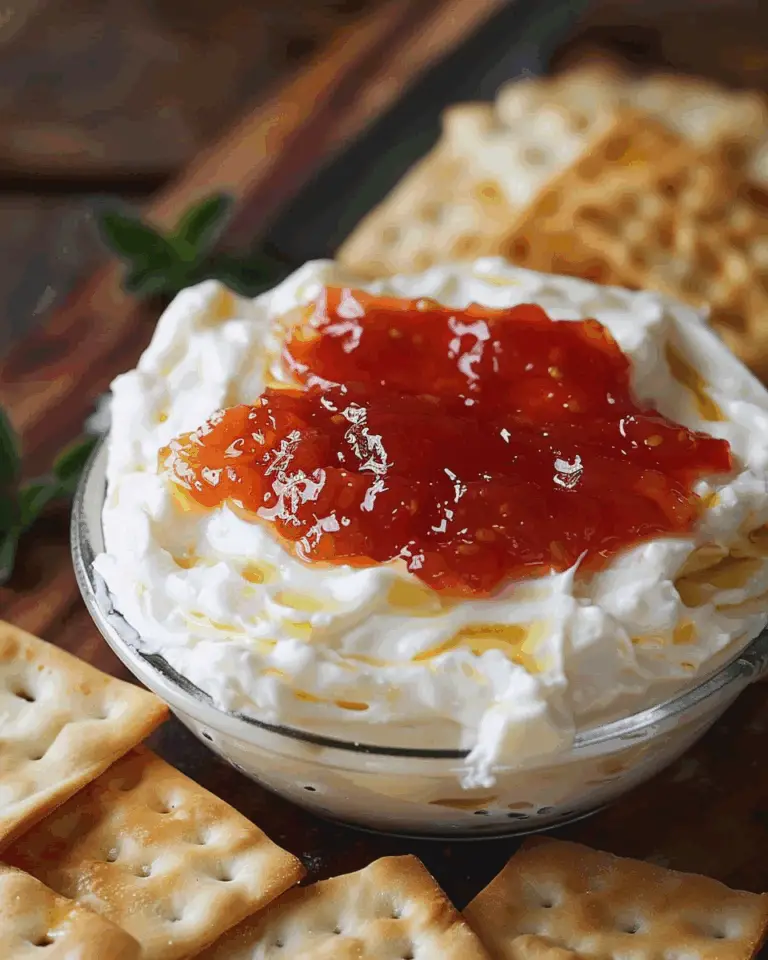 Cream Cheese Pepper Jelly Party Dip