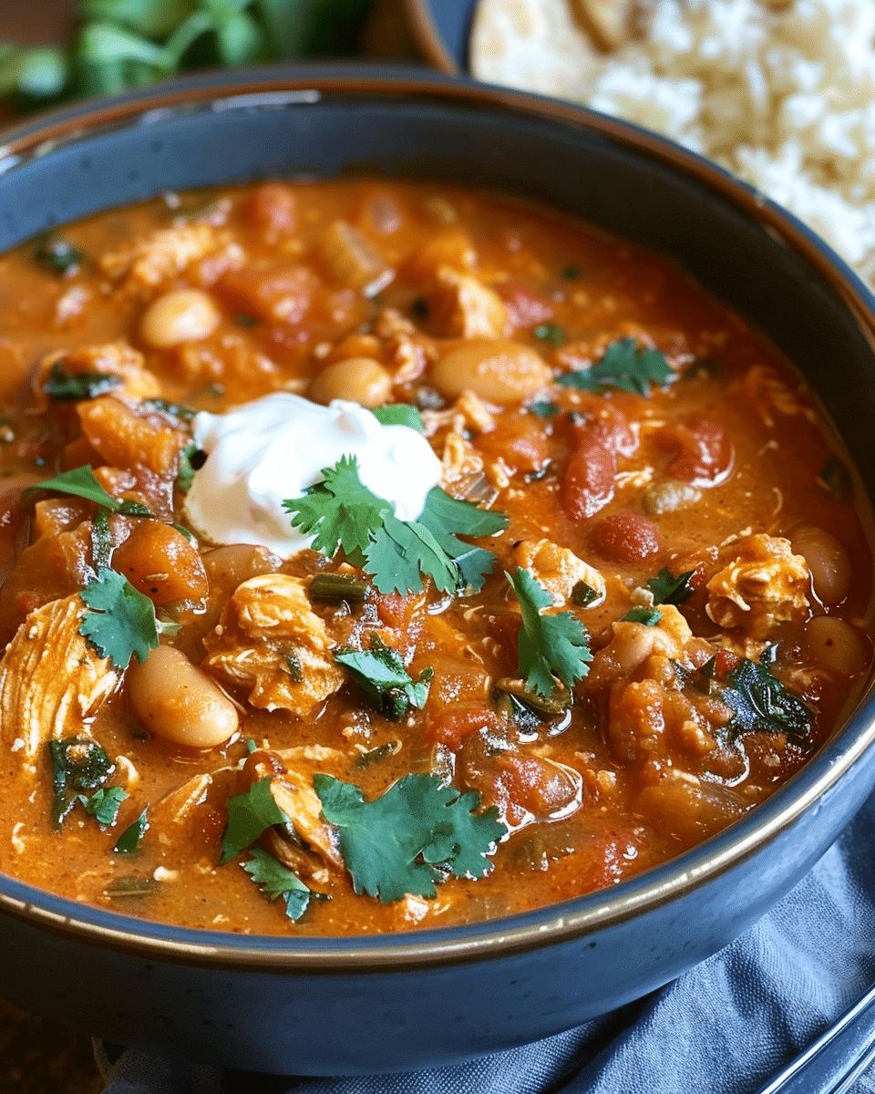 Creamy Pumpkin Chicken Chili: A Cozy Bowl of Fall Comfort