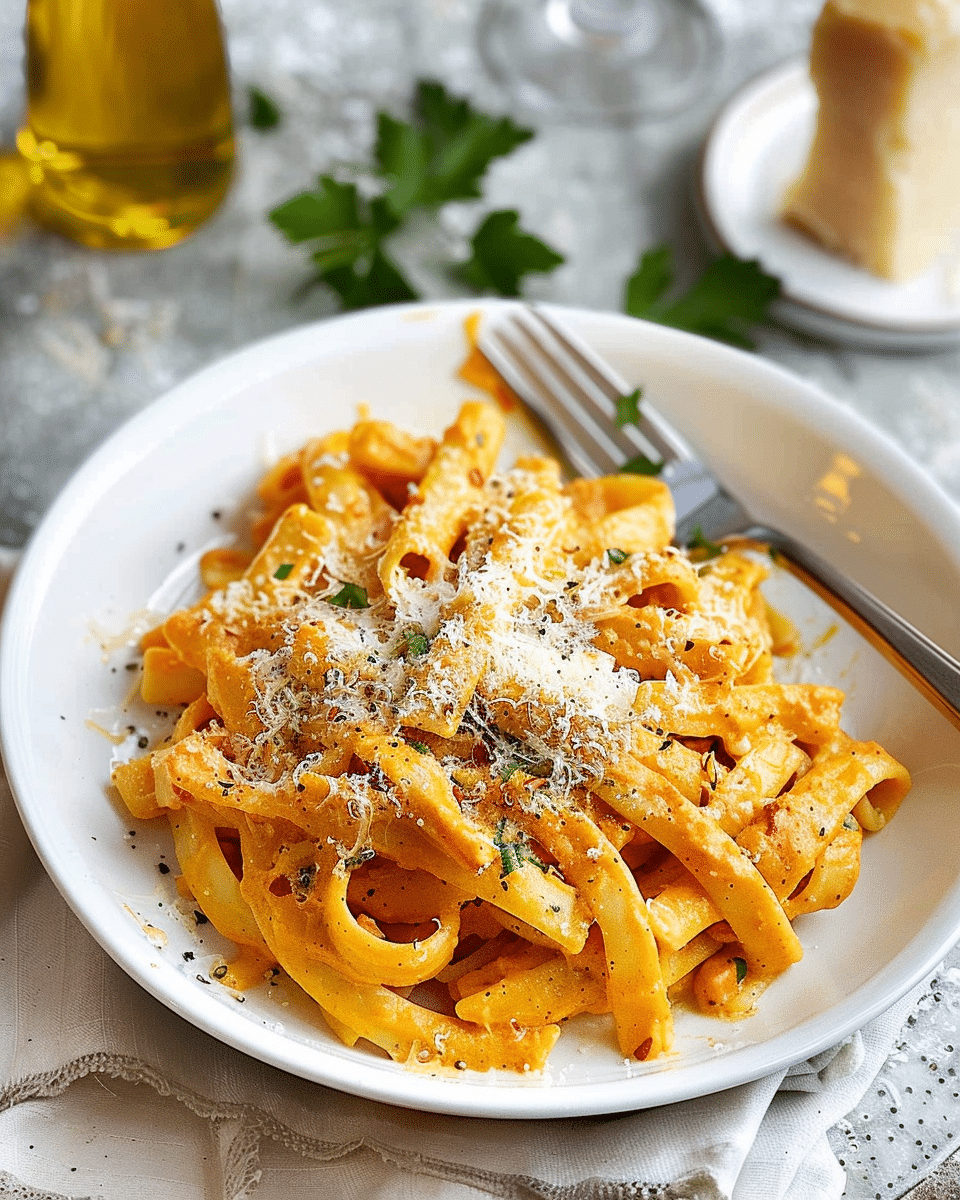 Creamy Pumpkin Pasta