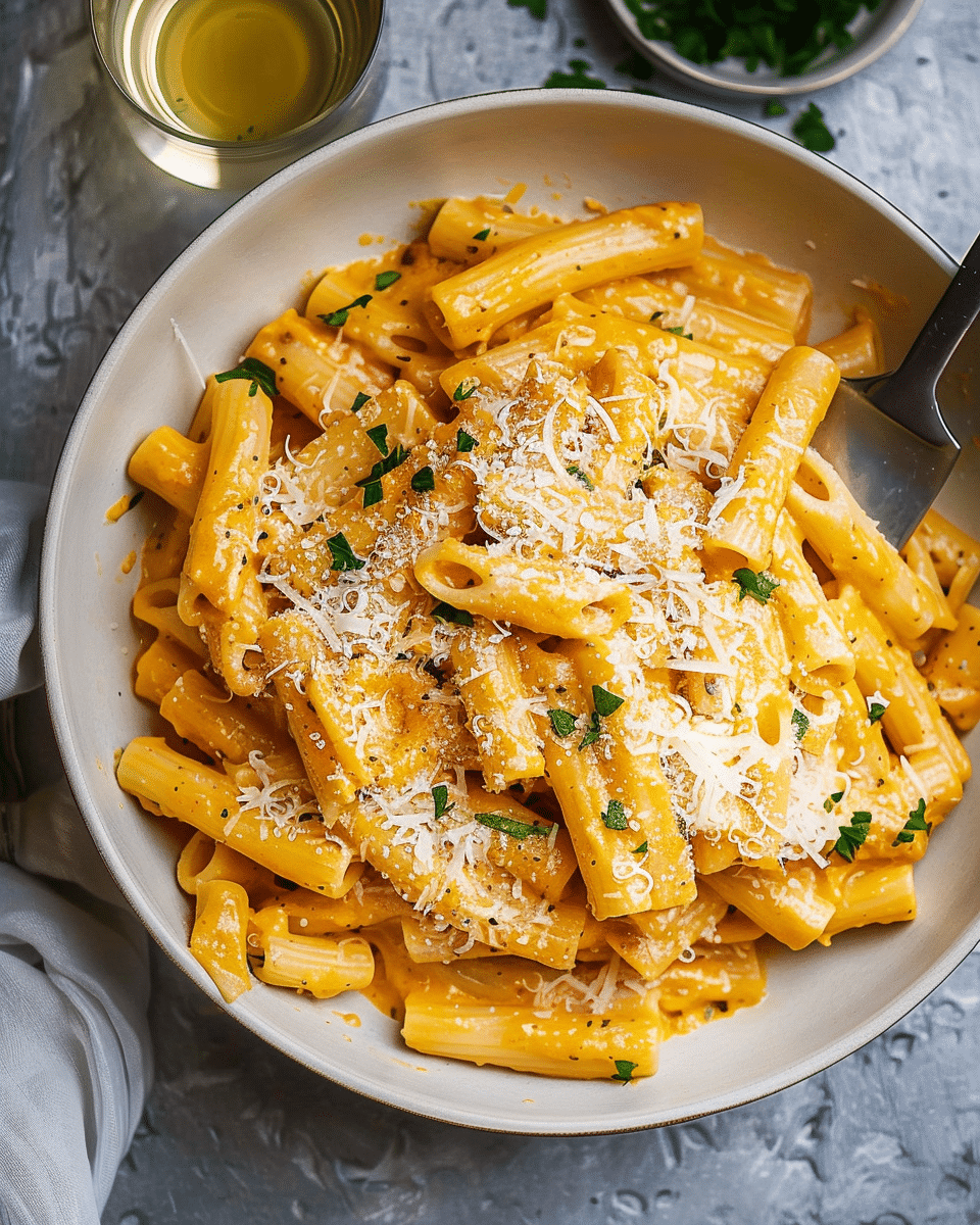 Creamy Pumpkin Pasta