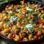 Fall Chili Chicken Mac Skillet