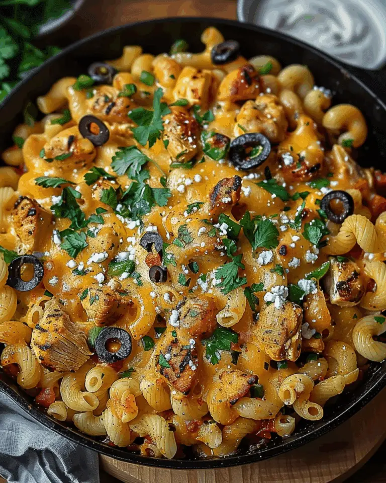 Fall Chili Chicken Mac Skillet