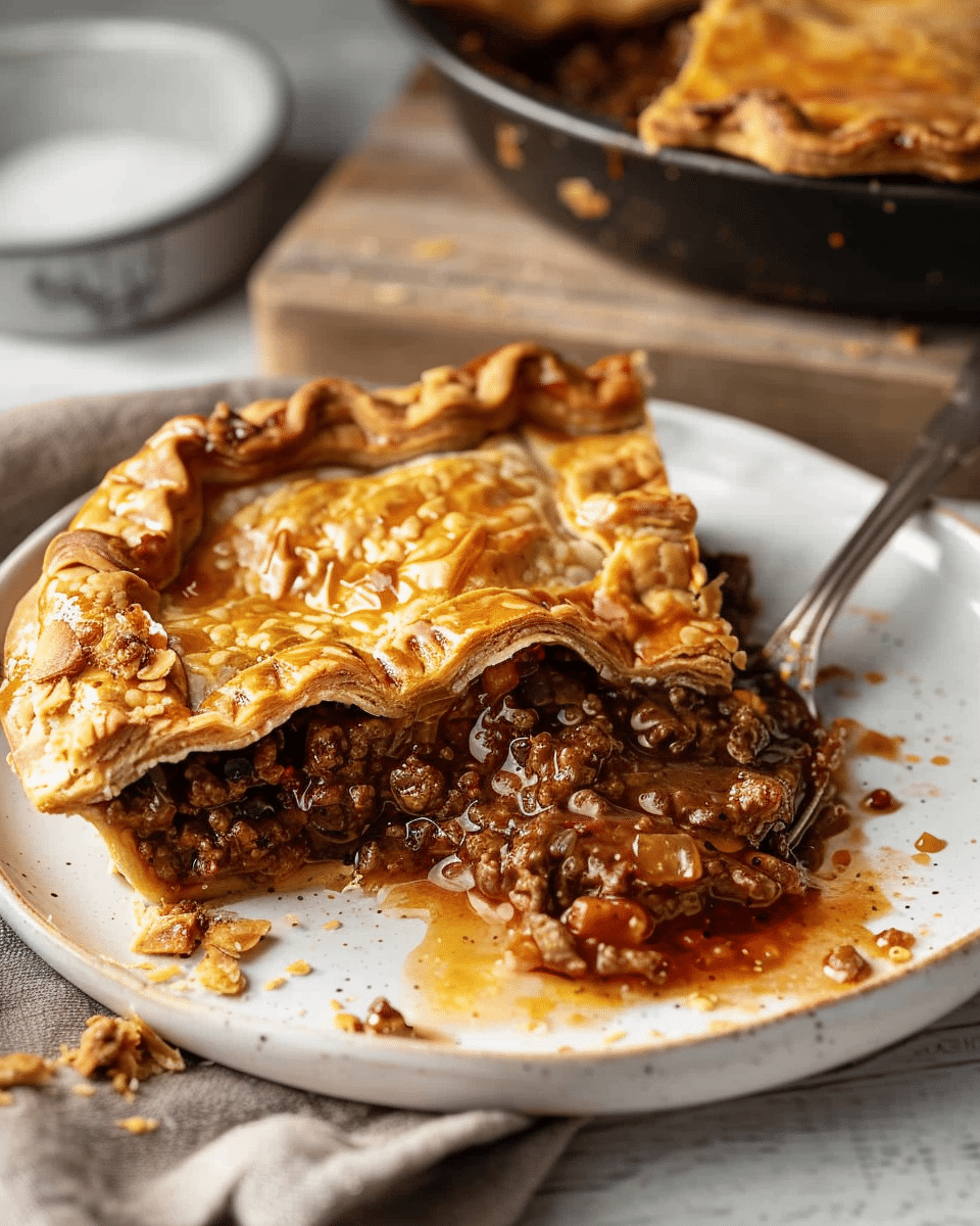 Steak And Onion Pie