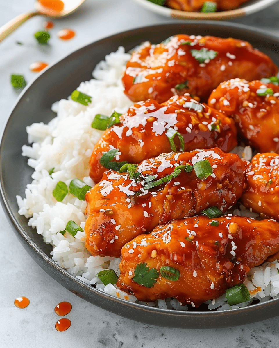 Best Firecracker Chicken with Homemade Buffalo Sauce