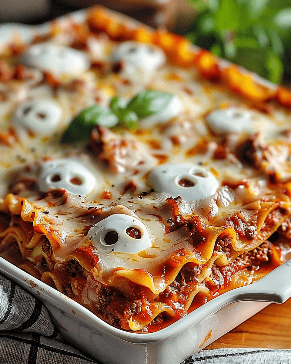 Ghostly Lasagna