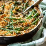 Gluten Free Vegan Green Bean Casserole