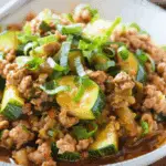 Ground Turkey and Zucchini with Indian Spices