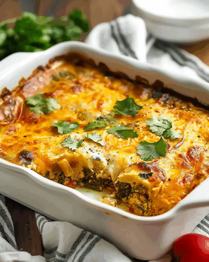 Homemade Chile Relleno Casserole