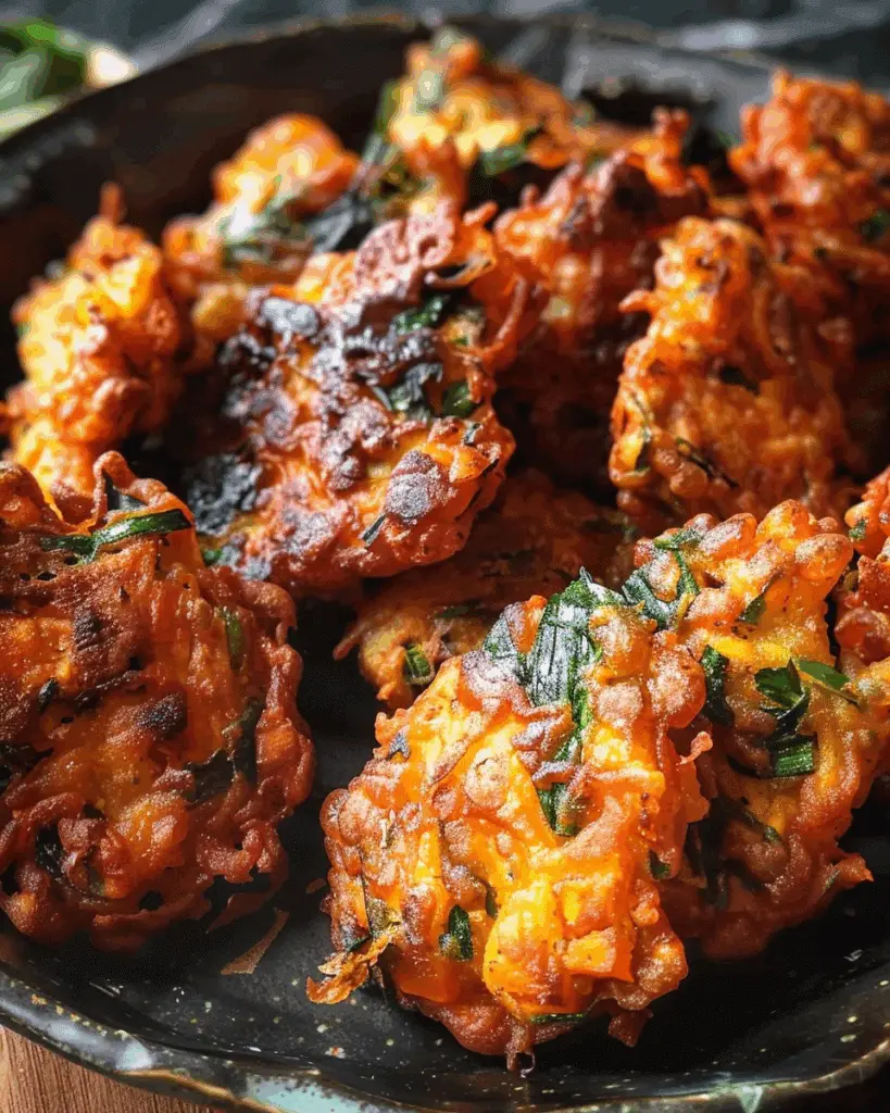 Indian Vegetable Pakora Fritters