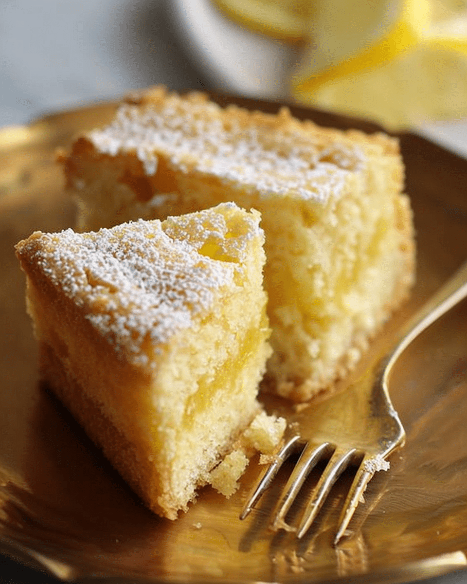 Lemon Bar Cake