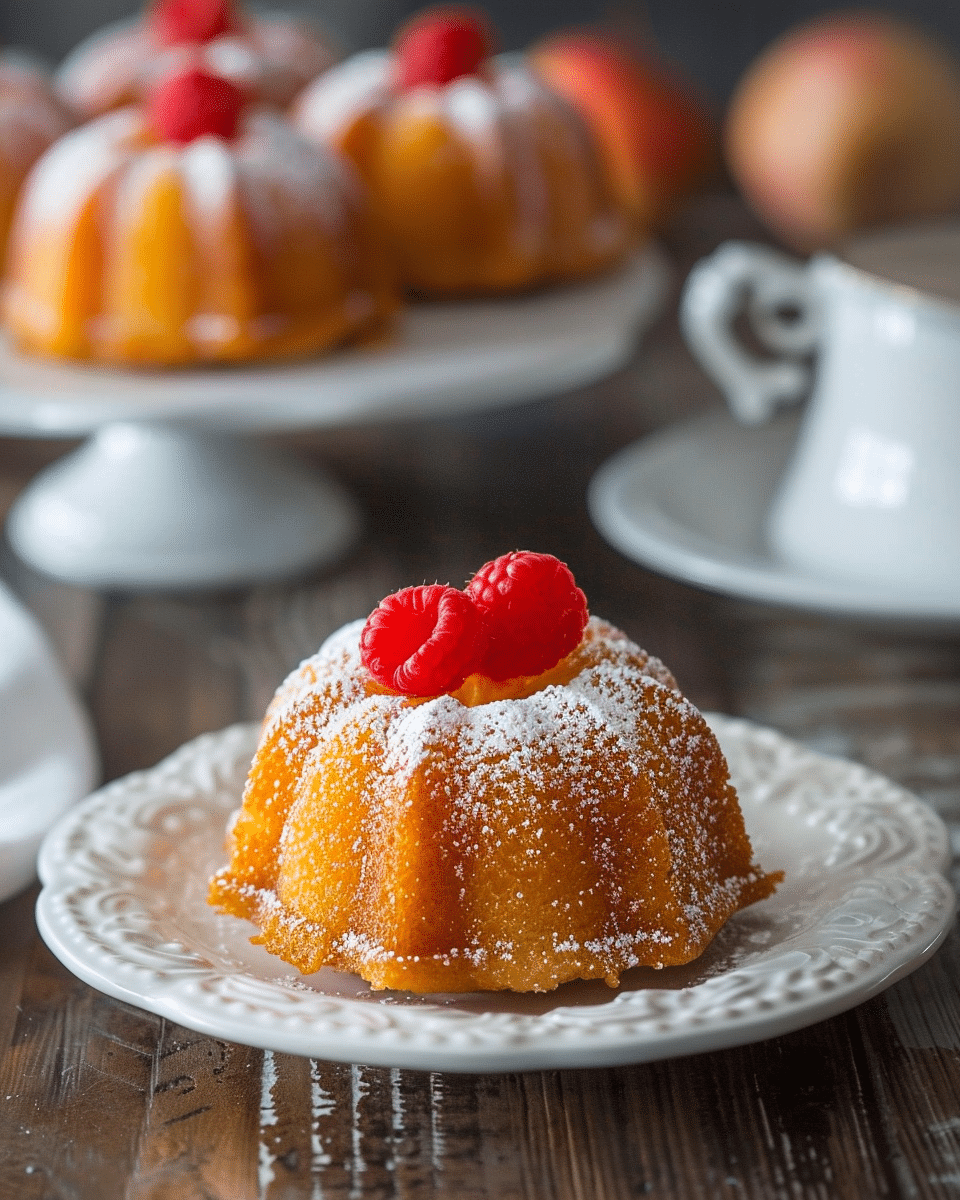 Mini Rum Cake Recipe