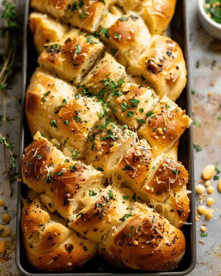 Pull Apart Garlic Bread