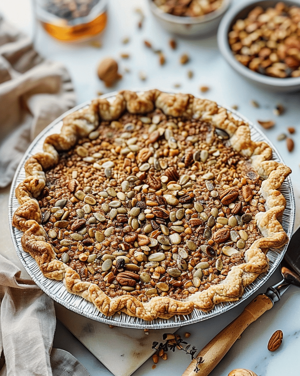 Sunflower Seed Pie