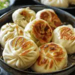 Vegan Pan-Fried Buns (Sheng Jian Bao, 生煎包)