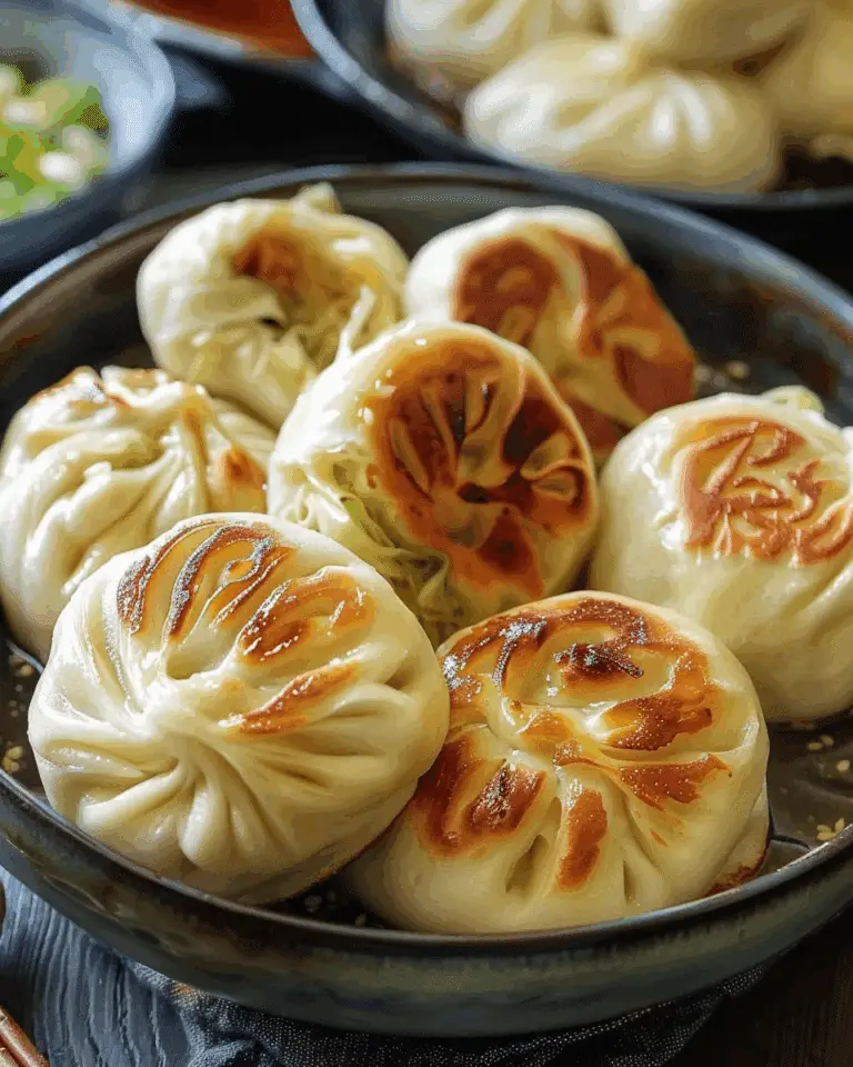Vegan Pan-Fried Buns (Sheng Jian Bao, 生煎包)